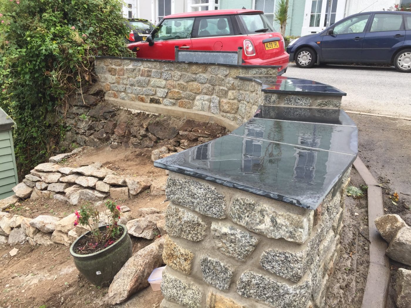 De Lank Random Walling — Tumbled